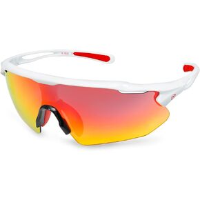 AKSEL Cycling Glasses-TR90 Frame UV Protection for Women Men Sports Sunglasses