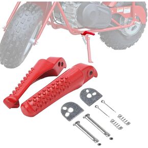 Coleman Mini Bike Foot Pegs Footpegs Footrest Pedal Bracket Set Assembly For Coleman CT200U BT200X Trail 200 CT100u Trail 100 196cc