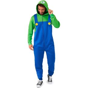 Opposuits Adult Unisex Onesie - Nintendo One-piece Pajamas - Loose Fit - Including Pockets