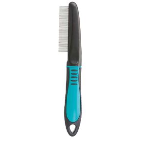 TRIXIE Pet Grooming Flea Comb, For Cats, Dogs, and Small Animals, Removes Fleas, Flea Eggs and Other Debris, 8" (21cm)