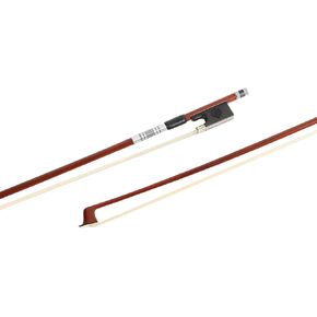 MI&VI NB-820M Professional Handmade Violin Bow 4/4 (Full Size) with Bow Case Included | Ebony Frog | Silver Winding Mount | Well Balanced | Perfect Weight | Mongolian Horse Hair - MIVI Music