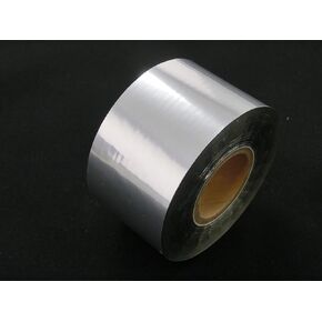 GLEAM FOIL DIY Hot Stamping foil for Leather. (The Color is Matte Silver.) [It is Used for Leather Craft, and Leather.]　Murata Kimpaku Co., Ltd.