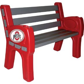 Imperial NCAA Ohio State Buckeyes Park Bench, Multi Color, Pine and Plastic