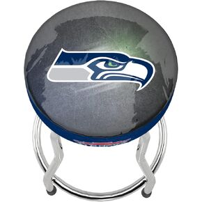 Arcade1UP Adjustable Licensed NFL Blitz Pub Stool (Seattle Seahawks)