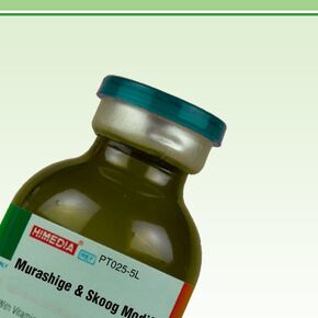 HiMedia PT025-5L Murashige and Skoog Modified Medium with CaCl2, Gamboge B5 Vitamins and Without Sucrose, Agar, 5 L