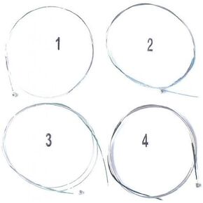 Generic 15 inch Viola Strings Set Carbon Steel Core Aluminium Alloy Wound