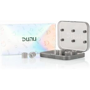HiFiGo DUNU S&S Earbud Tips for 4.0mm-6mm Nozzle, Silicone Ear Tips Replacement for Da Vinci, Explorer, Titan S2, Wireless/Wired Earphones (S(3 Pairs))