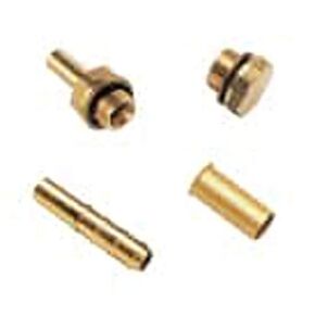 Parker Legris 0127 04 00-pk20 Legris 0127 04 00 دعامة أنبوب نحاسي، كم 2 مم OD × 4 مم قطر الأنبوب النحاسي (عبوة من 20 قطعة)