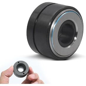 1 PC Car Wheel Stud Installer, 1.6" x 0.8" Multifunctional Time Saving 22800 Stud Replacement Tool, Safety Repair Accessory, Compatible with Most Cars, Light Truck Wheel Studs (Black & Silver)