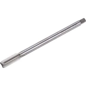 uxcell Thread Milling Taps, 3/8-24 UNS/UNF High Speed Steel (HSS) 3 Straight Flutes Machine Screw Thread Threading Tap, 5" Length (Extra Long)