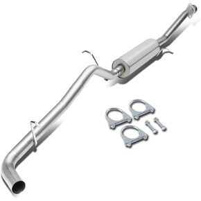 DNA MOTORING CBE-CCOL04-28L Stainless Steel Cat Back Exhaust System [Compatible with 04-12 Chevy Colorado]