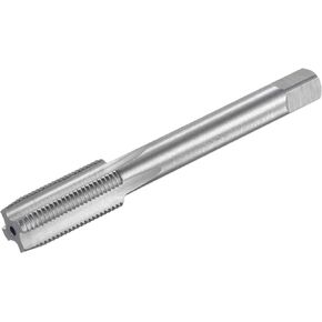 uxcell Thread Milling Threading Tap M12 x 0.5, Metric Left Hand Machine HSS (High Speed Steel) 4 Straight Flutes Screw Tap H2 Tapping Machinist Thread Repair Tool