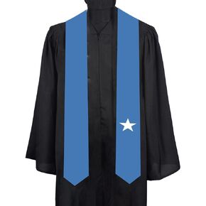 Somalia Country flags Graduation Stole scarf Graduation Sash for Study Aboard International Students for decoration gifts