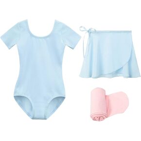 Stelle Ballet Leotards for Girls with Dance Skirt and Tights Toddler Ballet Dress Outfit Combo (Toddler/Little Kid/Big Kid)