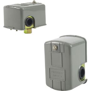 Grey D-FSG2J24CP 40-60 PSI pump control water pressure switch, pressure control switch