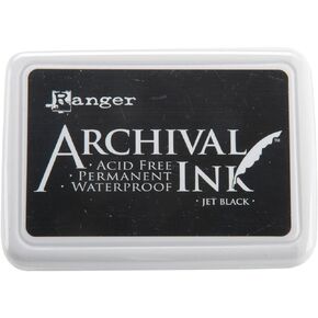 Ranger, Archival Ink Pad, 0, Jet Black (789541031468)
