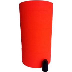 Red Labels for Monarch 1136, One Sleeve, 8 Rolls, 14,000 Two Line labels