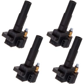 OCPTY Set of 4 Ignition Coils Compatible OE: UF508 Fit for Saab 9-2X for Subaru Baja/for Forester/Impreza/Legacy/Outback/Outback 3 2004-2012