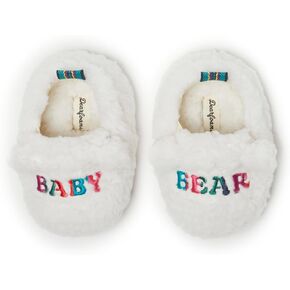 Dearfoams Unisex-Child Easter Basket Stuffers Gifts for Kids Toddler Lil Baby Bear Slipper