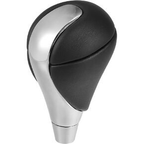 X AUTOHAUX Car Auto Automatic Gear Stick Shift Knob for Lexus ES350 2007-2015 GS450 2007-2011 for Lexus RX450h Black Faux Leather Brown