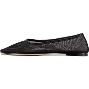 Womens Mesh Ballet Flats Slip On Tulle Ballerina Flats Casual Round Toe Work Shoes