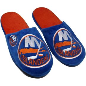FOCO NHL New York Islanders Men's Slip On Slippers