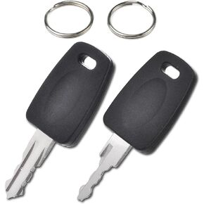 TSA Key TSA007 TSA002 Universal Lock Key Master Suitcase Keys with 2Pcs Key Rings for Forgotten Password Combinations of Luggage Locks, Luggage Lock Password Combination Forgetting Solution