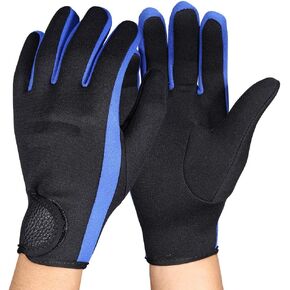 Diving Gloves Neoprene Wetsuits Five Finger Gloves Non Skid Flexible Thermal Material for Snorkeling Swimming Surfing Sailing Kayaking Diving