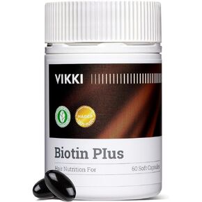 Multivitamin Supplement for Women&Men Hair Growth Vitamins with Vitamins C B2 for Hair Skin and Nails Health, Thicker Hair, Wrinkles, Fine Lines, Skin Care -60 Capsules