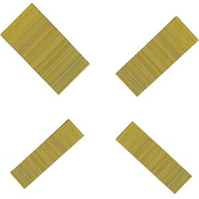 23 Gauge Copper Plated Pin Nails (5/8",3/4",1",1-3/8") Headless Pinner Nails for 23 GA Pneumatic or Electric Pinner or Pin nail gun, Ideal for Fine Woodworking or Trim Work (4000)