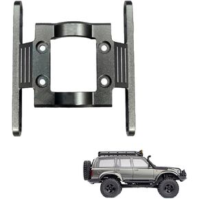 Transmission Mount for FMS FCX18 LC80 1/18 RC Crawler Car Upgrades Transmission Mount Bracket Gearbox Base Center Frame Plate (Sliver)