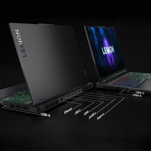 كمبيوتر محمول للألعاب Lenovo 2024 Legion Pro 7، شاشة 16 بوصة QHD+ 240 هرتز، الجيل الثالث عشر Intel Core i9-13900HX(24 نواة)، NVIDIA GeForce RTX 4080، ذاكرة وصول عشوائي 64 جيجابايت، 2 تيرابايت SSD، Wi-Fi 6، لوحة مفاتيح بإضاءة خلفية، Windows 11 Pro in Kuwait