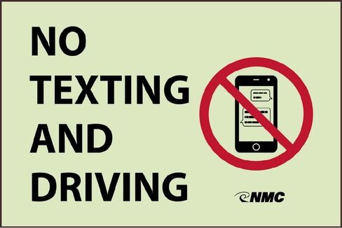 NMC National Marker GLHH404 لا توجد رسائل نصية أثناء القيادة المتوهجة in Saudi Arabia