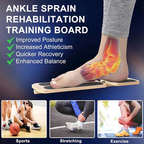 2 Pack Ankle Strengthener Balance Board, Foot Strengthener Trainer, Ankle Exerciser for Stability Training, Physical Therapy, Plantar Fasciitis Relief, Posture Correction, Balance Training in Saudi Arabia