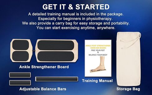 2 Pack Ankle Strengthener Balance Board, Foot Strengthener Trainer, Ankle Exerciser for Stability Training, Physical Therapy, Plantar Fasciitis Relief, Posture Correction, Balance Training in Saudi Arabia