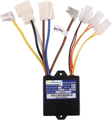 وحدة تحكم LotFancy 12 فولت مع 7 موصلات لماكينة الحلاقة Power Core 90(V1+)، E90(V1 - V2+)، E95(V1+)، رقم الموديل: ZK1200-DH in Saudi Arabia