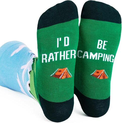 Funny Socks Mens Fun Crazy Novelty Socks Gift for Men Dad Son in Saudi Arabia