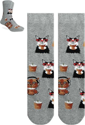 Funny Socks Mens Fun Crazy Novelty Socks Gift for Men Dad Son in Saudi Arabia