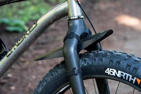 Portland Design Works Portland Desing Works | Mud Shovel 6.5 Fat Bike Fork Fender, Black Topo (373) in Saudi Arabia