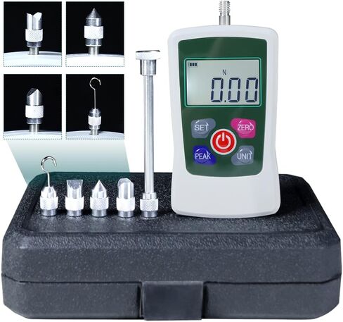 مقياس القوة الرقمي، مقياس القوة المحمول، مقياس القوة المحمول مع وحدات N/LB/Kg/Oz، شاشة LCD بإضاءة خلفية تلقائية، لاختبارات تدمير قوة قابس الحمل والضغط في المختبر (50N) in Kuwait