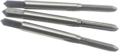 6-48 صنبور لولبي 3 فلوت 3 قطع اليد اليمنى 6 × 48 UNS Tap RH آلة مخددة مستقيمة، 6x48 UNS Tap HSS 6-48 صنبور آلة برغي 3 قطع in Kuwait
