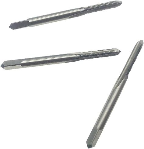 6-48 صنبور لولبي 3 فلوت 3 قطع اليد اليمنى 6 × 48 UNS Tap RH آلة مخددة مستقيمة، 6x48 UNS Tap HSS 6-48 صنبور آلة برغي 3 قطع in Kuwait