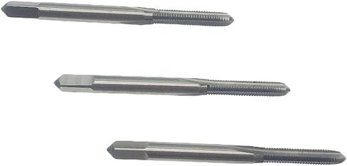6-48 صنبور لولبي 3 فلوت 3 قطع اليد اليمنى 6 × 48 UNS Tap RH آلة مخددة مستقيمة، 6x48 UNS Tap HSS 6-48 صنبور آلة برغي 3 قطع in Kuwait