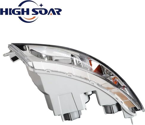 Headlights DRL for International Harvester 3200 3300 4100 SBA 4200 4300 4400LP 4400 4900 8500 TranStar 8600 Truck, Headlight Assembly 2002-2018 Headlamp Replacement Left and Right(A Pair) in Saudi Arabia