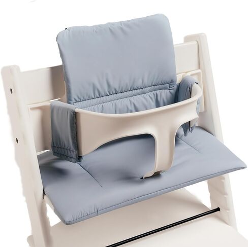 وسادة متوافقة مع Stokke Tripp Trapp - وسادة مقعد ناعمة مقاومة للماء للرضع والرضع والأطفال الصغار - ملحقات الكراسي العالية، سهلة التركيب والتنظيف - Dreamy Sky in Saudi Arabia