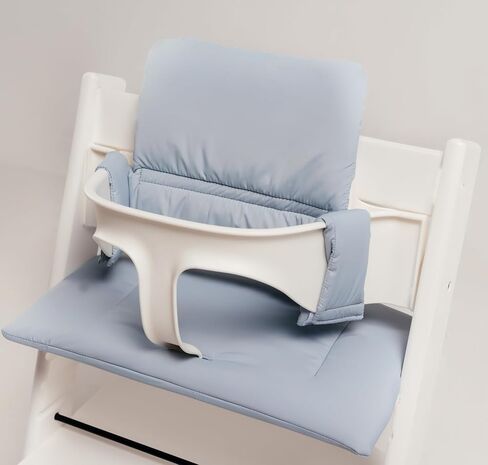 وسادة متوافقة مع Stokke Tripp Trapp - وسادة مقعد ناعمة مقاومة للماء للرضع والرضع والأطفال الصغار - ملحقات الكراسي العالية، سهلة التركيب والتنظيف - Dreamy Sky in Saudi Arabia