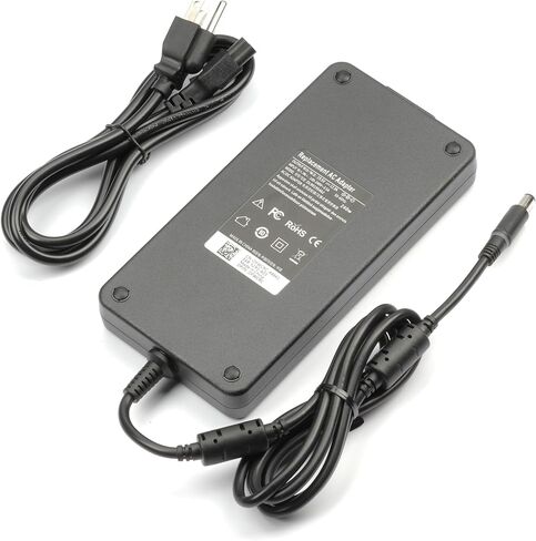 240W Laptop Charger for Dell Alienware Area 51M Alienware M15 M16 M17 G5 15 G7 15/15/17 Alienware X15 X16 X17 Precision 7670 7680 7770 7780 Precision Workstation 3240 Power Supply Adapter in Saudi Arabia