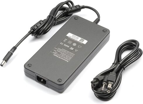 240W Laptop Charger for Dell Alienware Area 51M Alienware M15 M16 M17 G5 15 G7 15/15/17 Alienware X15 X16 X17 Precision 7670 7680 7770 7780 Precision Workstation 3240 Power Supply Adapter in Saudi Arabia