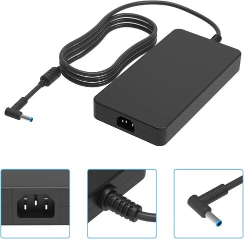 MiliPow 200W Replacement Power Supply Laptop AC Adapter Compatible with HP Pavilion Gaming 15 17 Envy 15 17,Hp ZBook G3 G4 G5 G6 G7 15 15t 17 17t, ADP-200HB B L00818-850 TPN-DA10 Power Supply in Kuwait