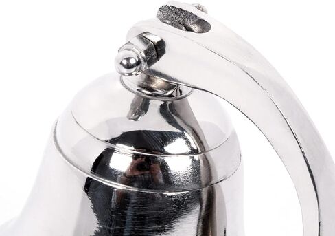 Nautical Wall Hanging Ship Bell 4", Silver Chrome in Saudi Arabia